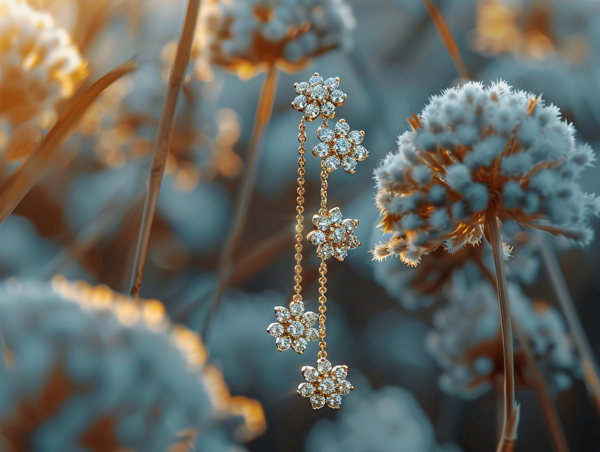 boucle d oreille chaîne